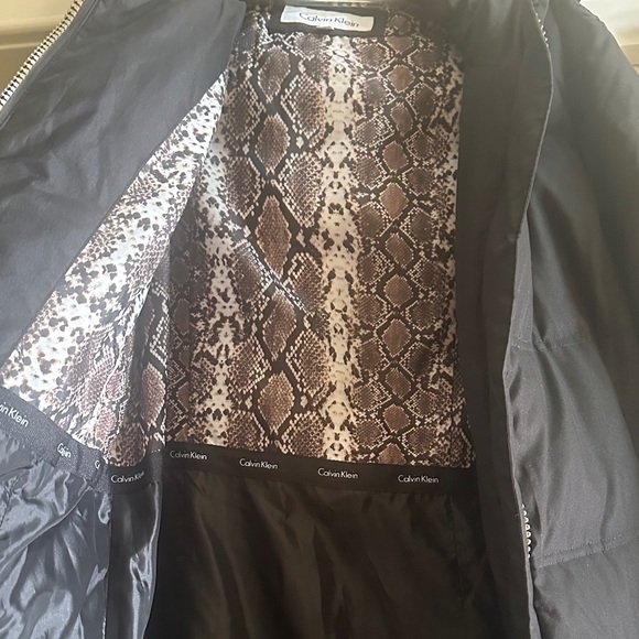 Calvin Klein Women's Black Long Puffer Coat - Picture 4 of 13